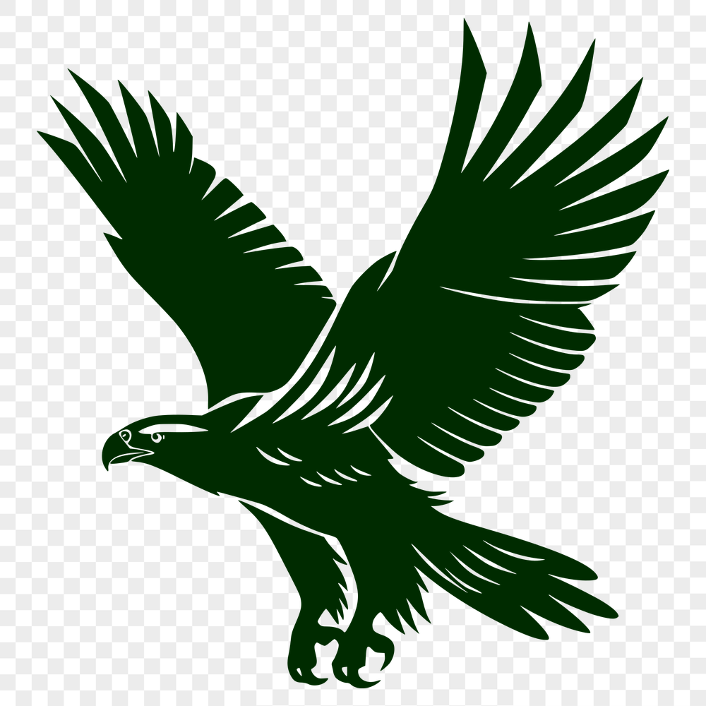 Free Creative Eagle Stencil