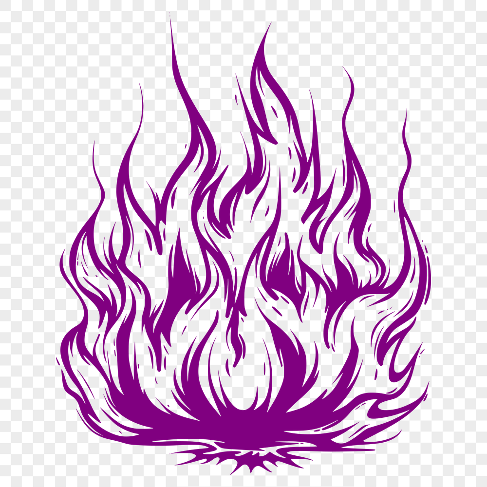 Free Creative Flames Vector Illustration