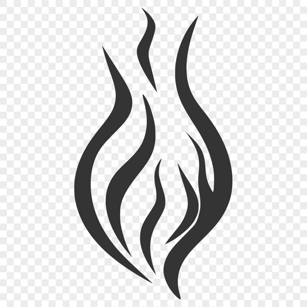 Free Creative Flames Printable Image