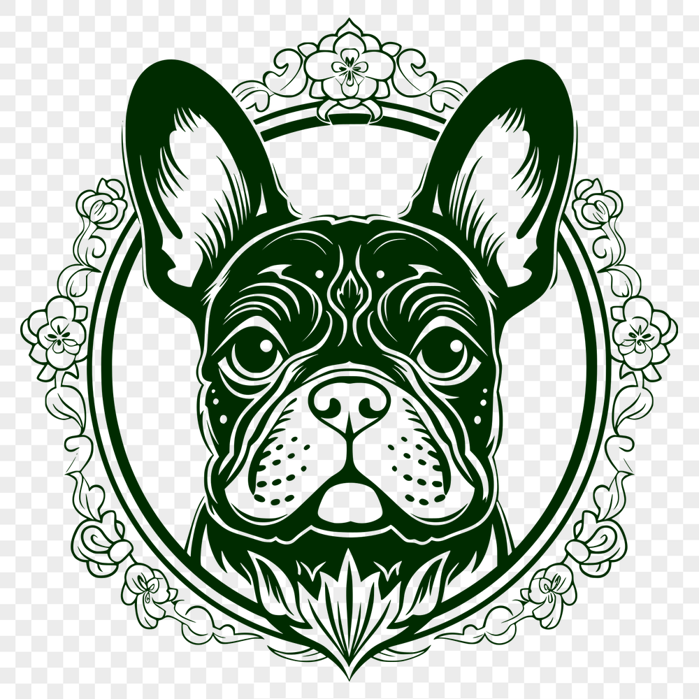 Unique French Bulldog PNG