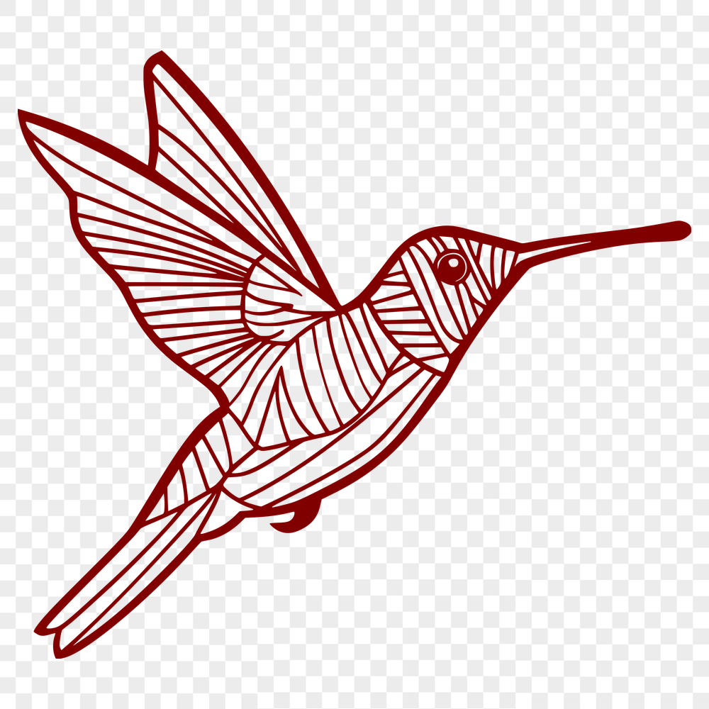 Free Hummingbird SVG