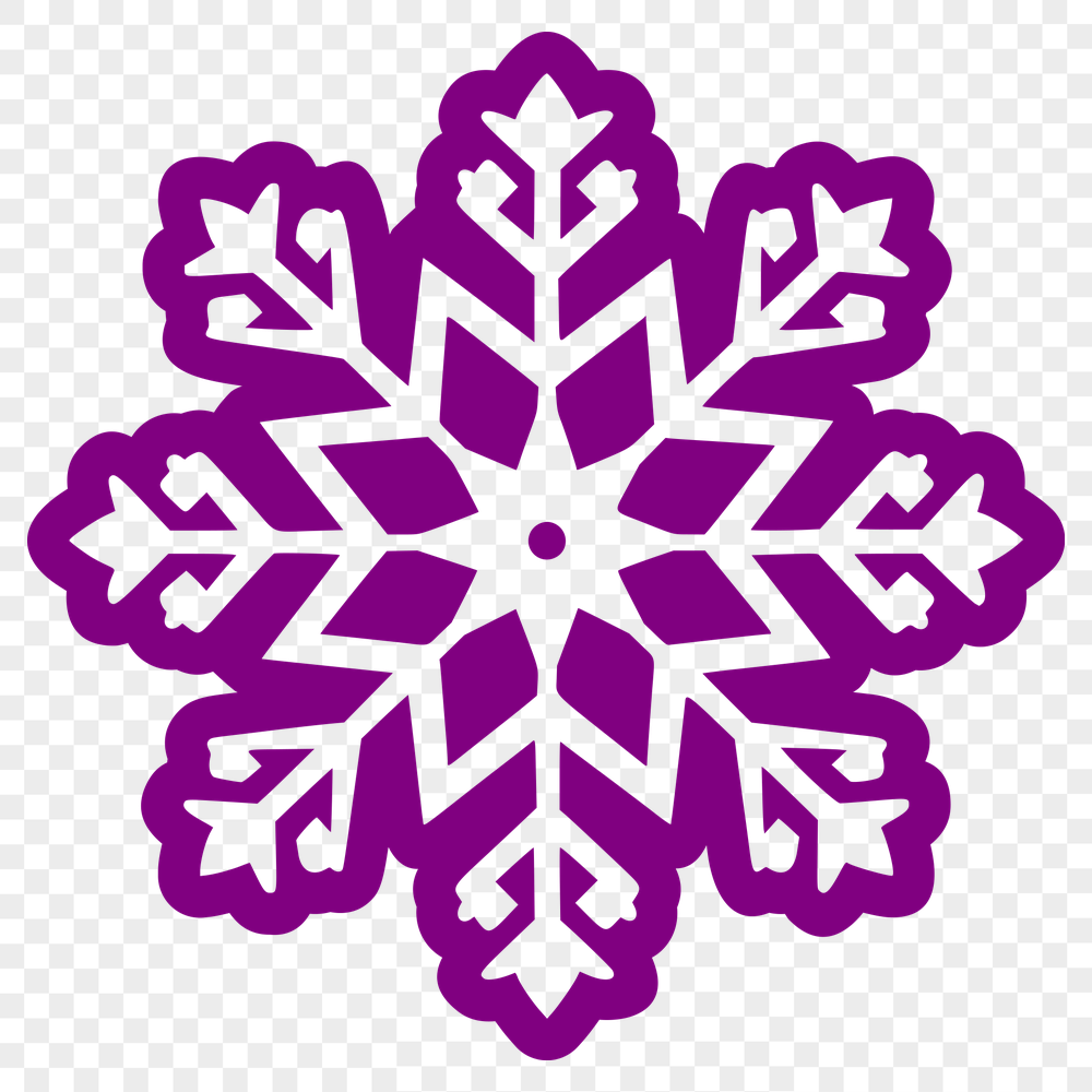 Free Snowflake In SVG