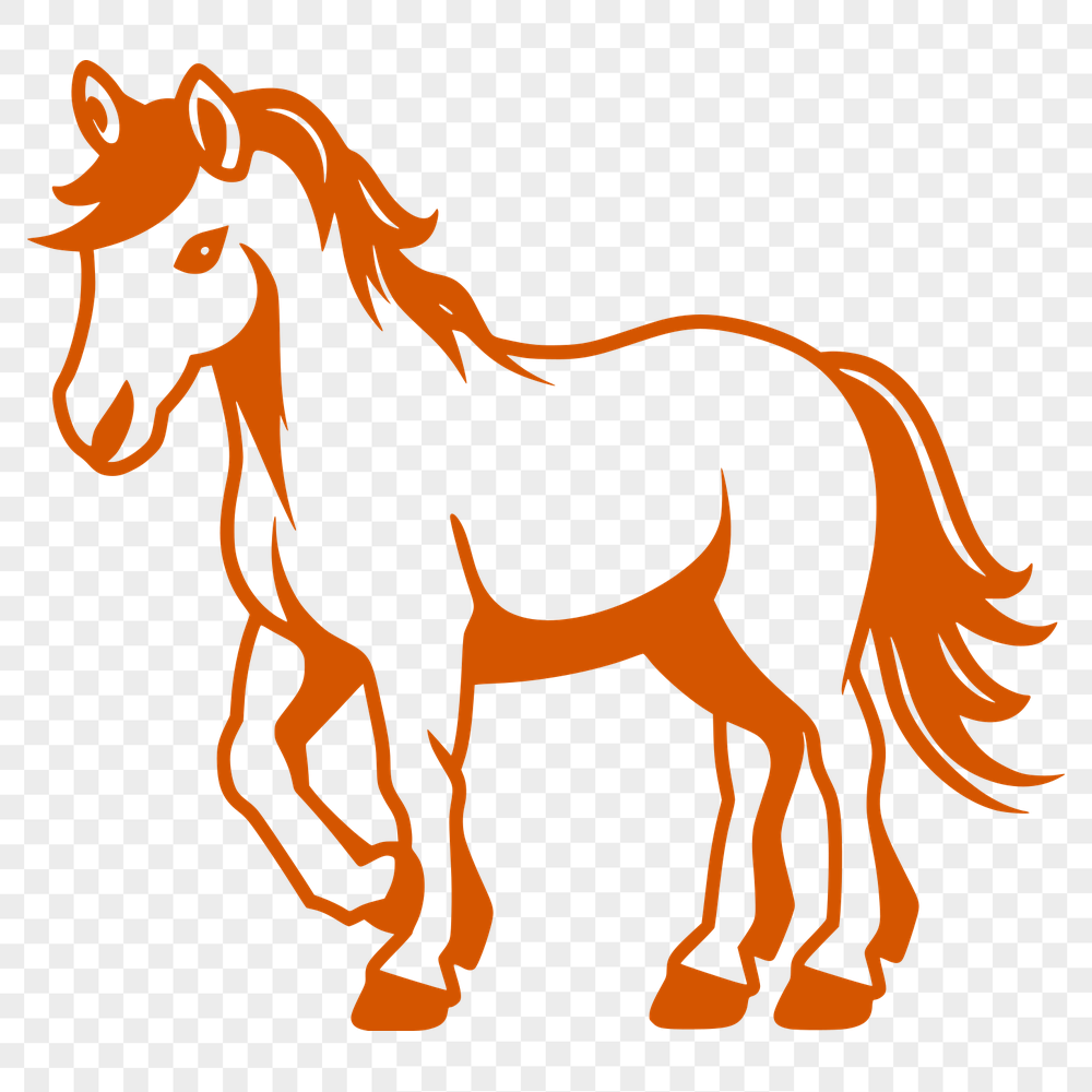 Unique Horse Illustration