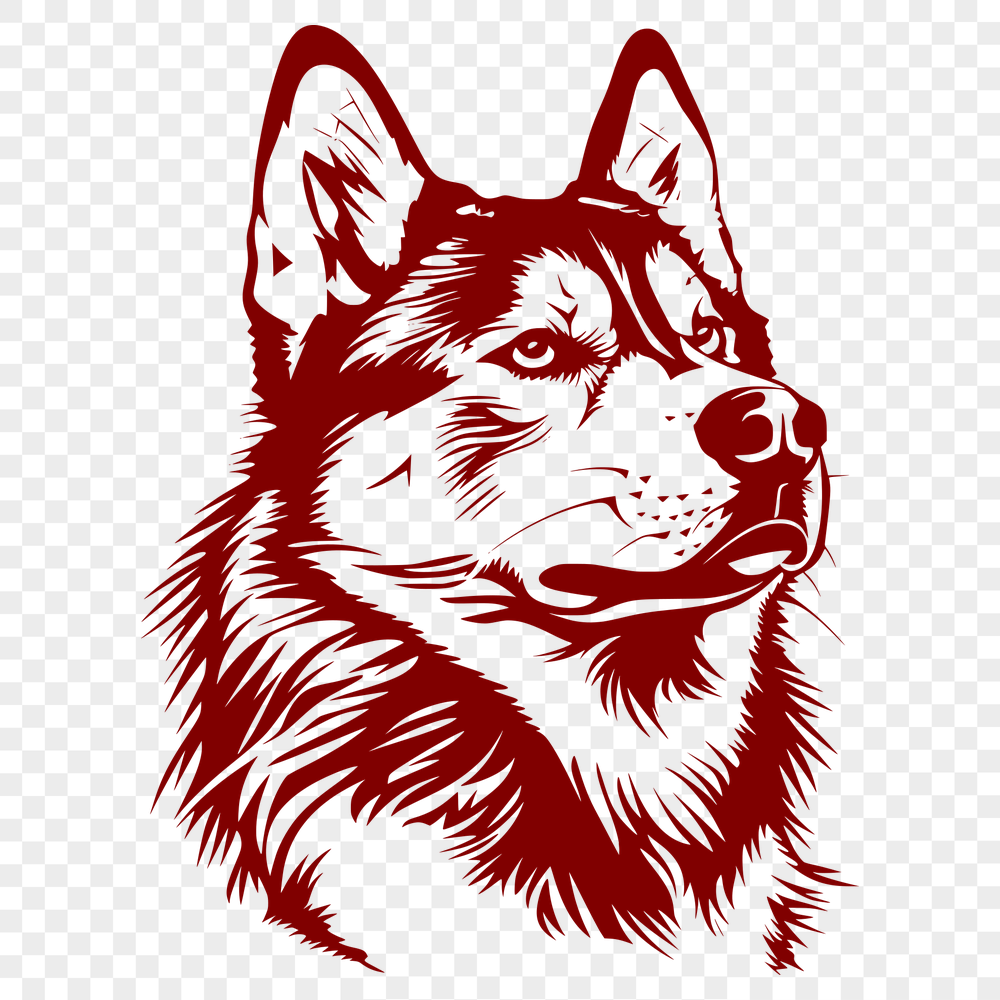 Free Unique Husky Design