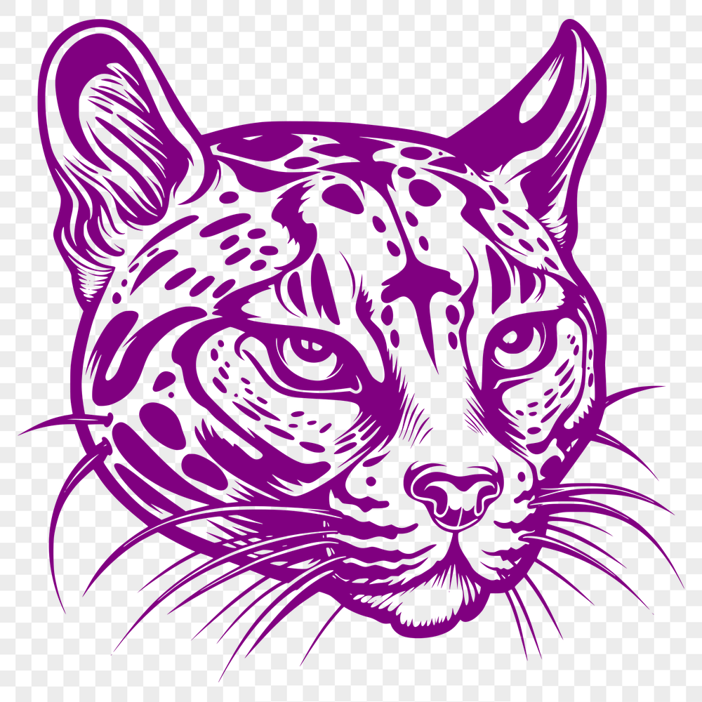 Big Cat In SVG