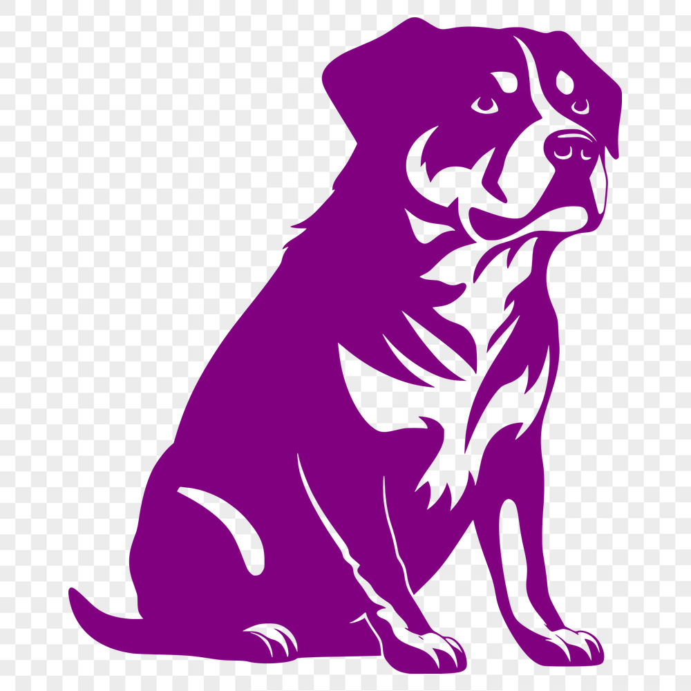 Stunning Puppy Vector Image