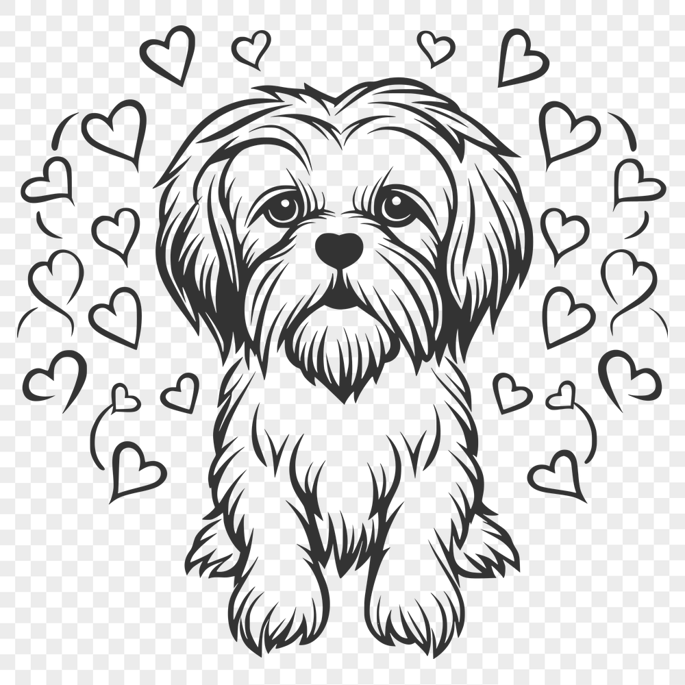 Artistic Sitting Shih Tzu PDF