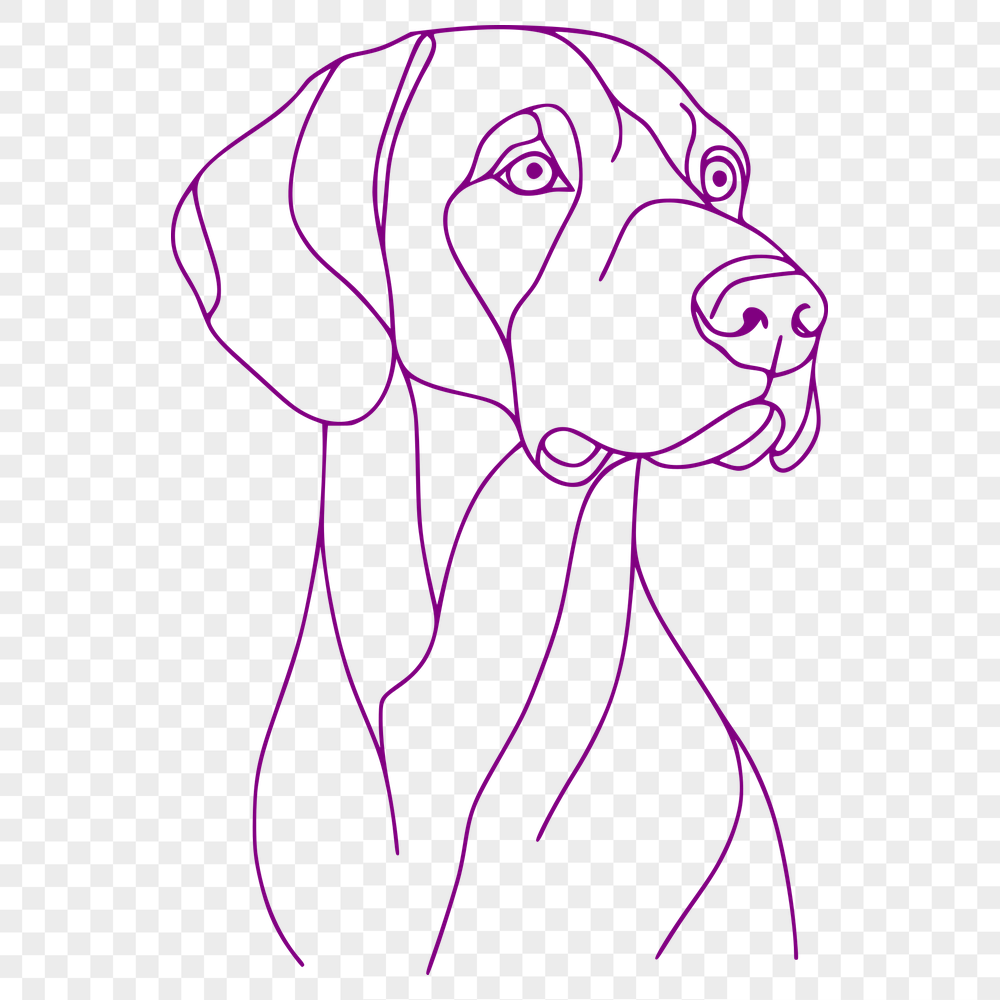 Beautiful Dog In SVG Free Commercial Use Download