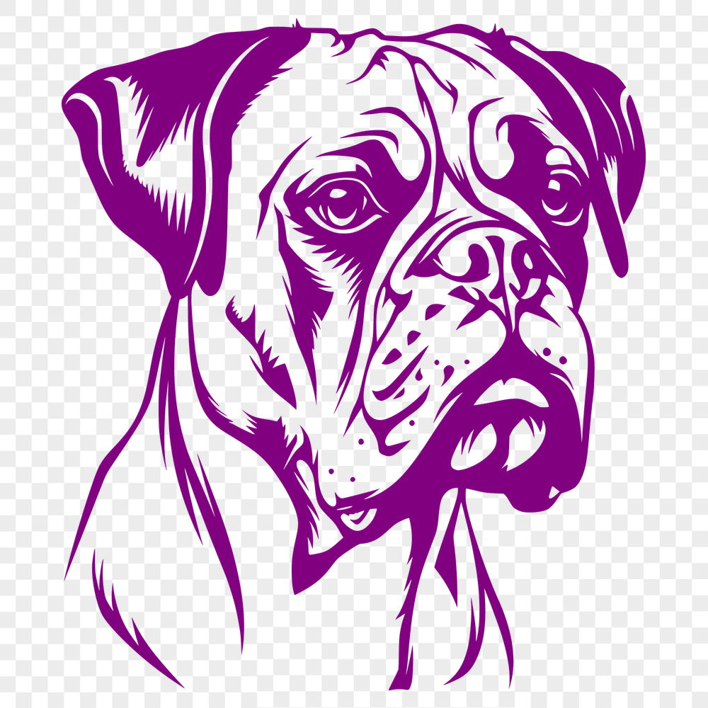 Beautiful Dog - Laser Engraver PNG