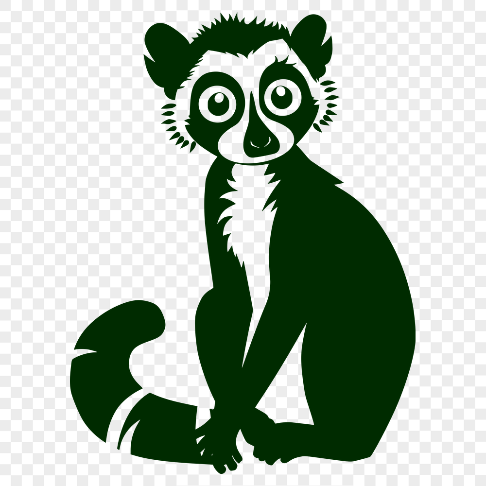 Unique Lemur - Glowforge DXF