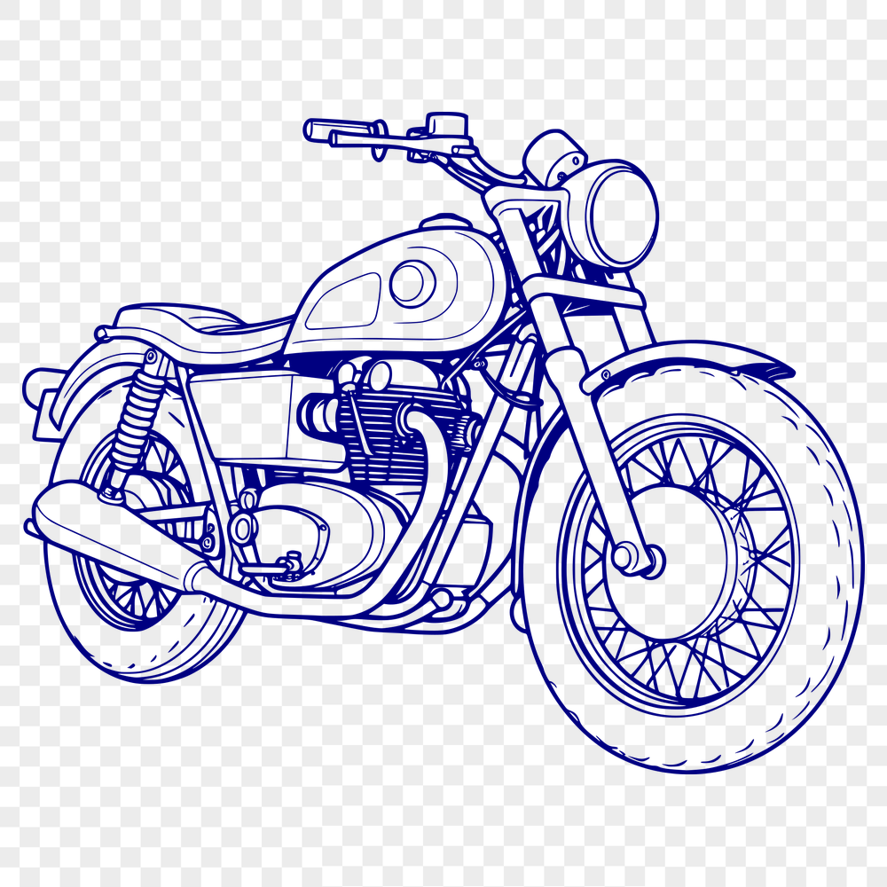 Stunning Motorcycle - For Sublimation Project