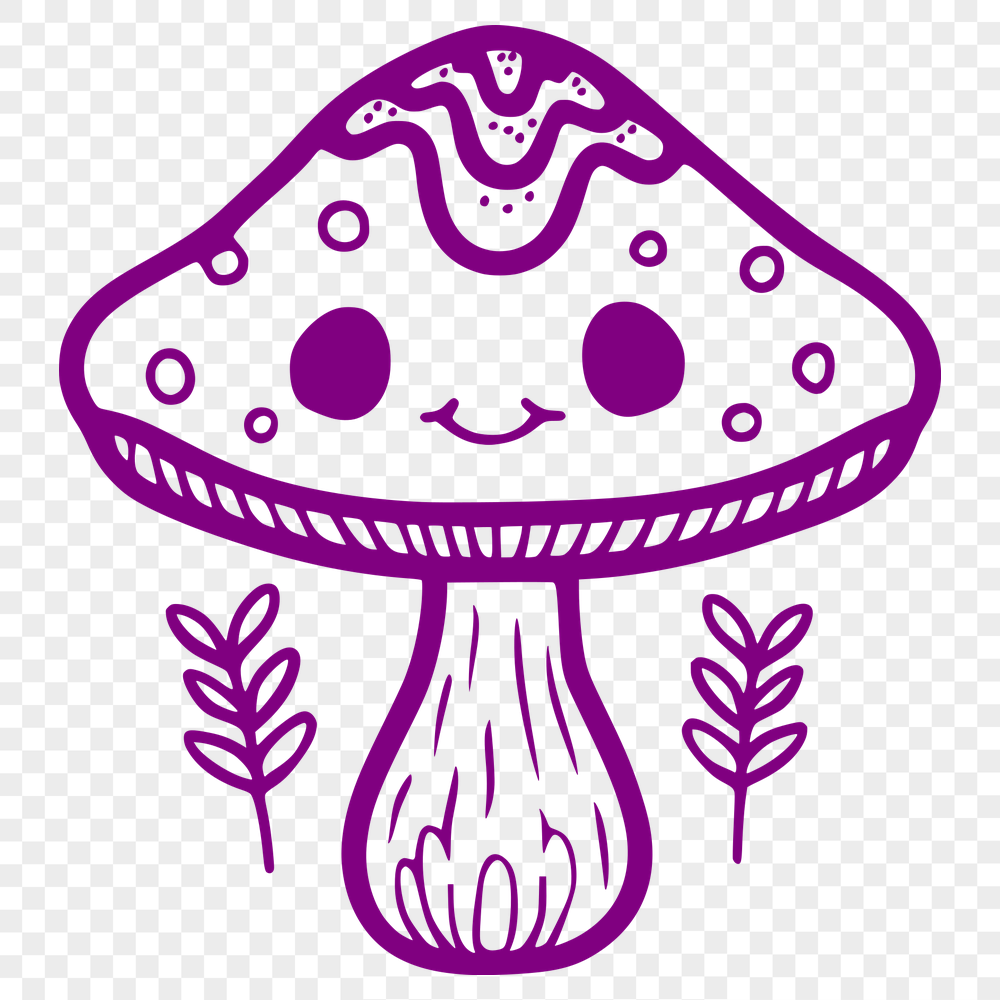 Artistic Mushroom - For Laser Cutter Project