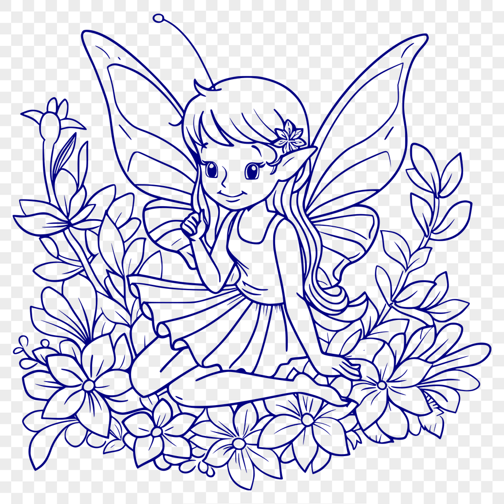 Floral Fairy - For Sublimation Project