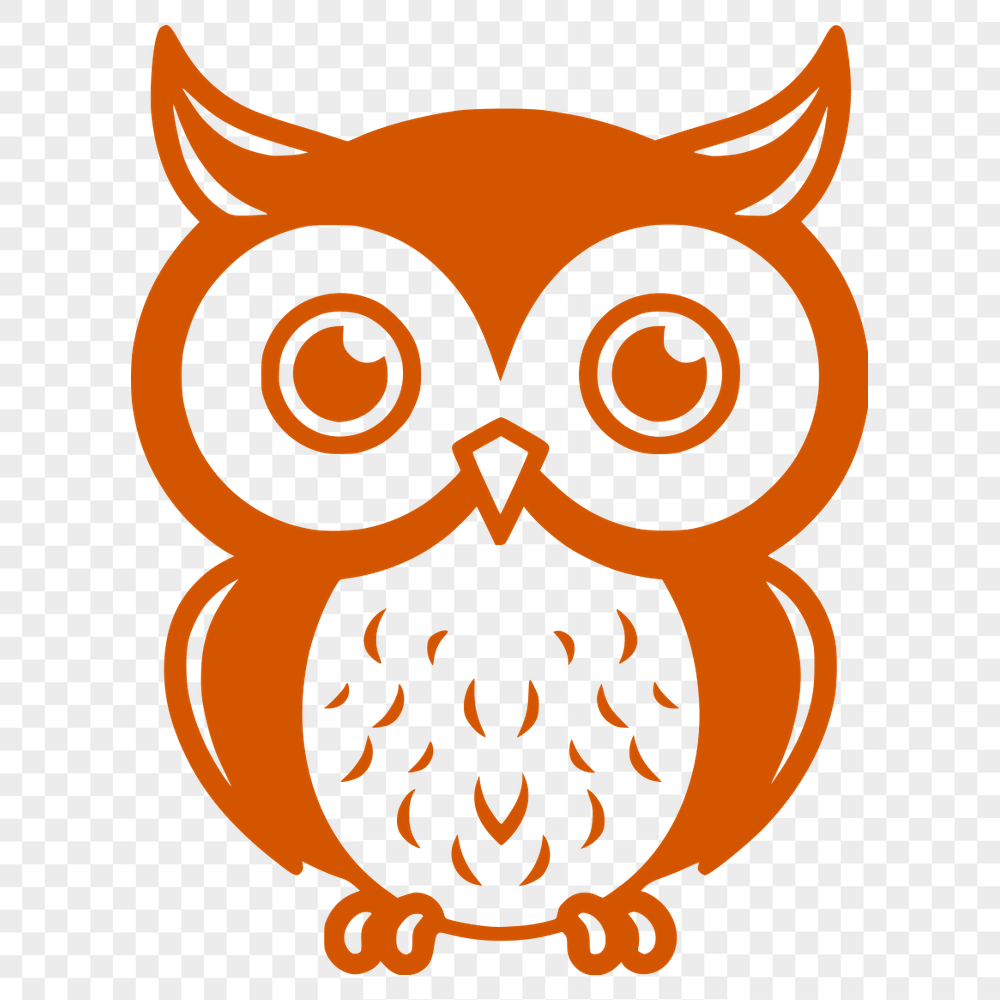 Free Creative Owl Stencil