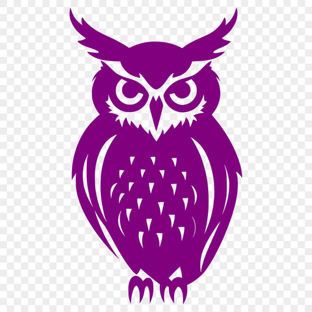 Perched Owl DXF