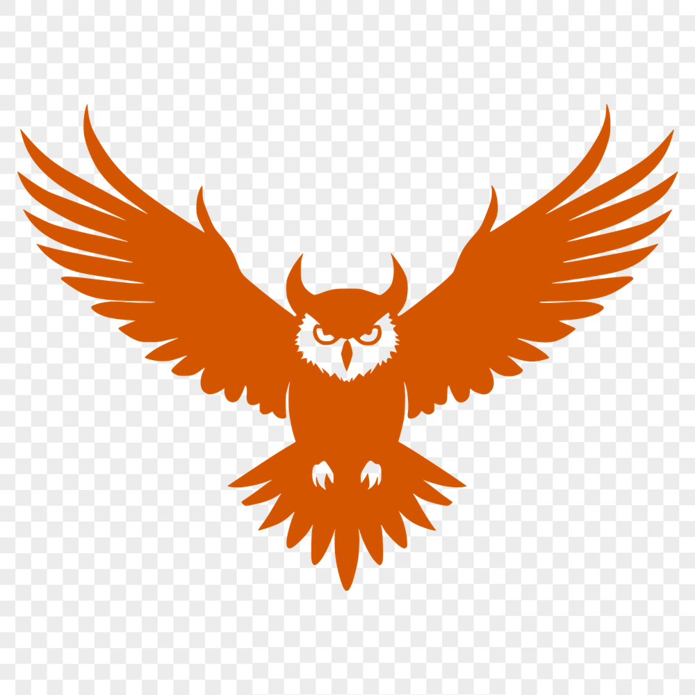 Flying Owl Vector Craft File