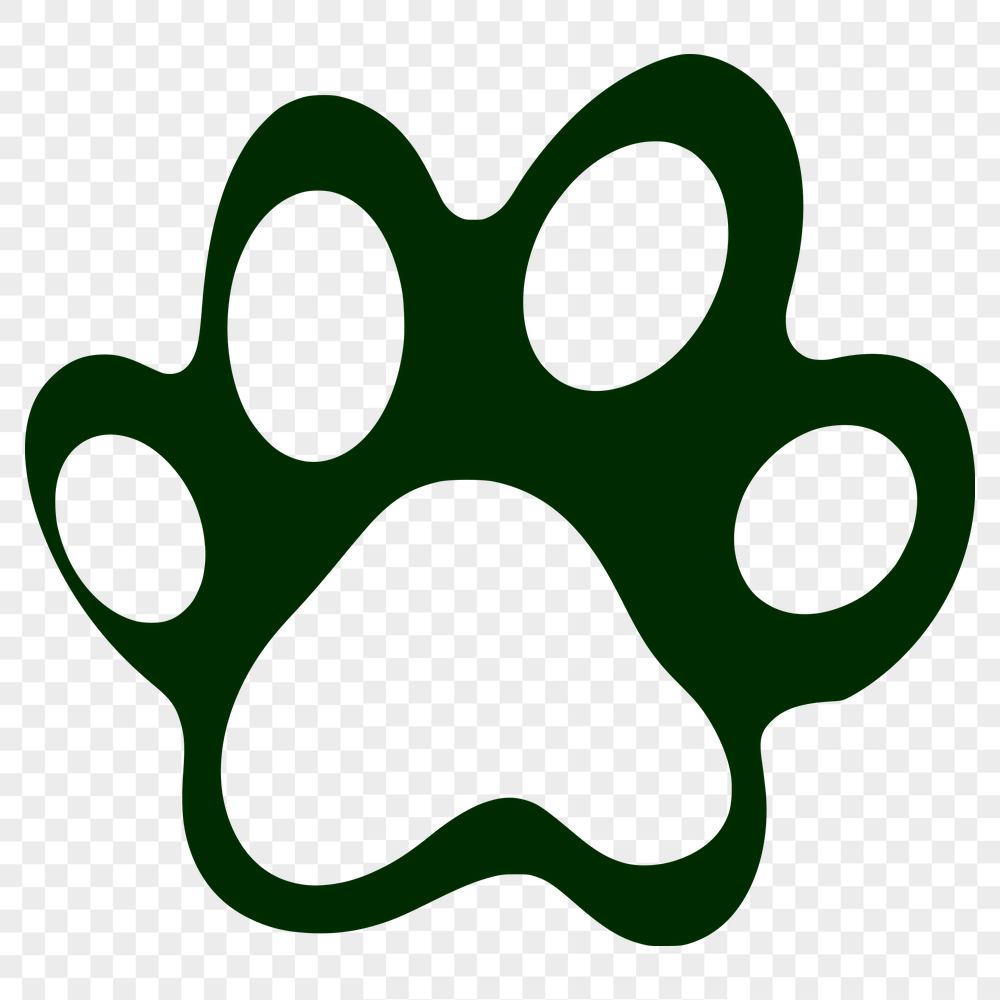 Stunning Paw Print Clip Art In DXF For Free Download