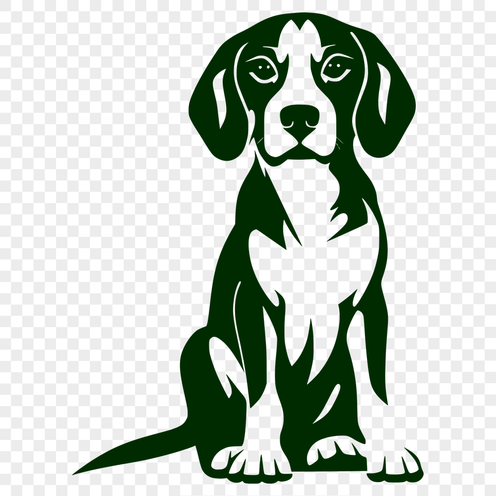 Free Artistic Beagle Clip Art