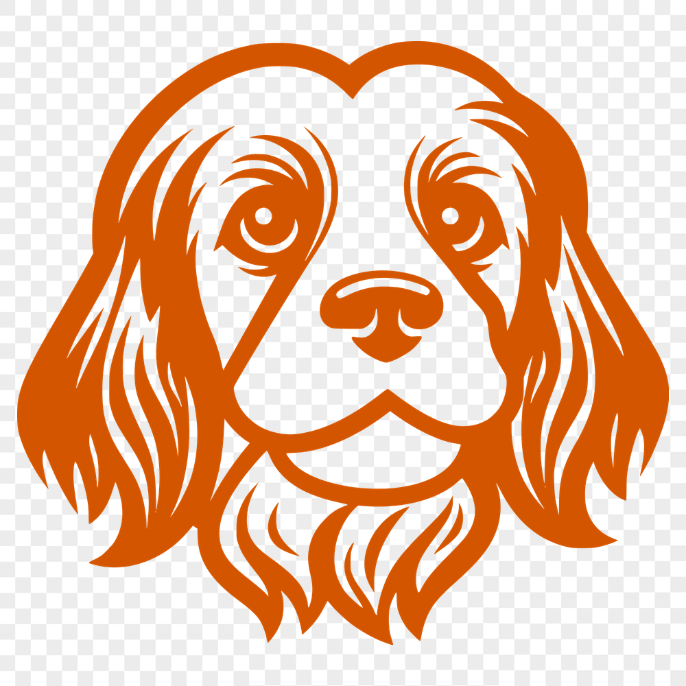 Free Artistic Cocker Spaniel Image