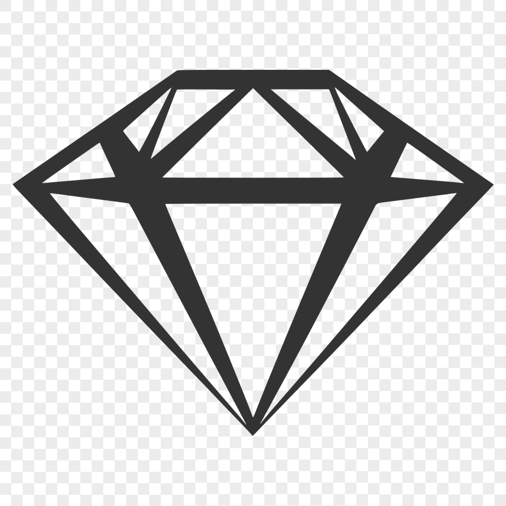 Unique Diamond PNG