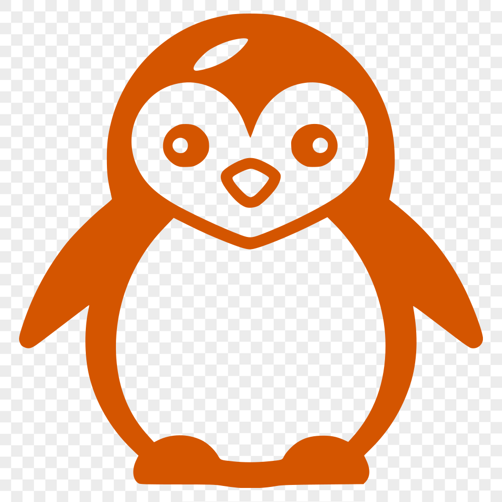 Free Penguin Stencil