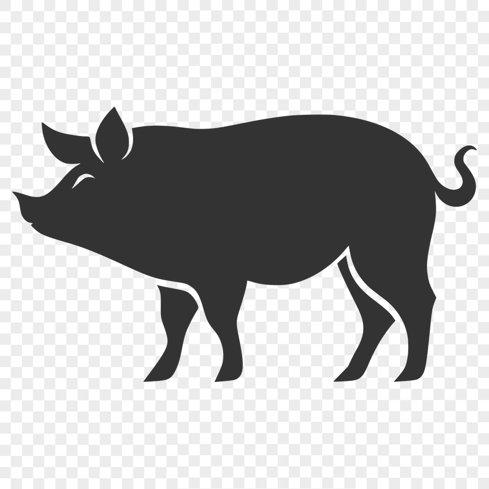 Free Artistic Pig Vector Art