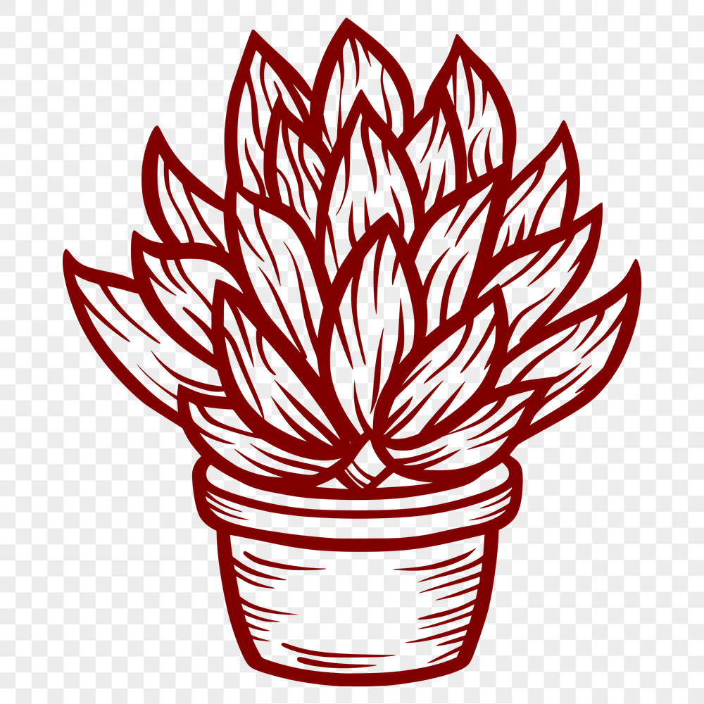 Stunning Plant In SVG & PNG