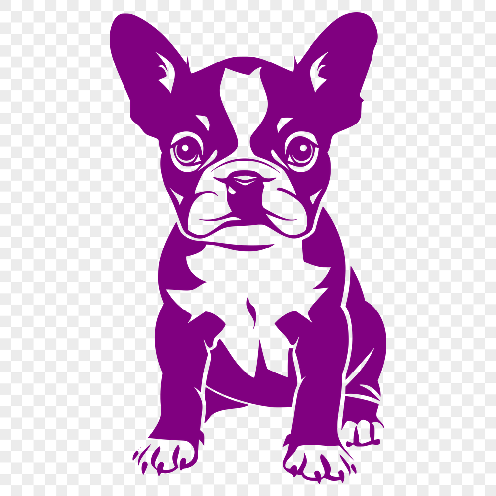 Sitting Dog Decal