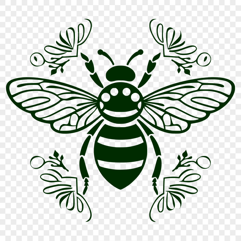 Artistic Bee - For Laser Engraver Project