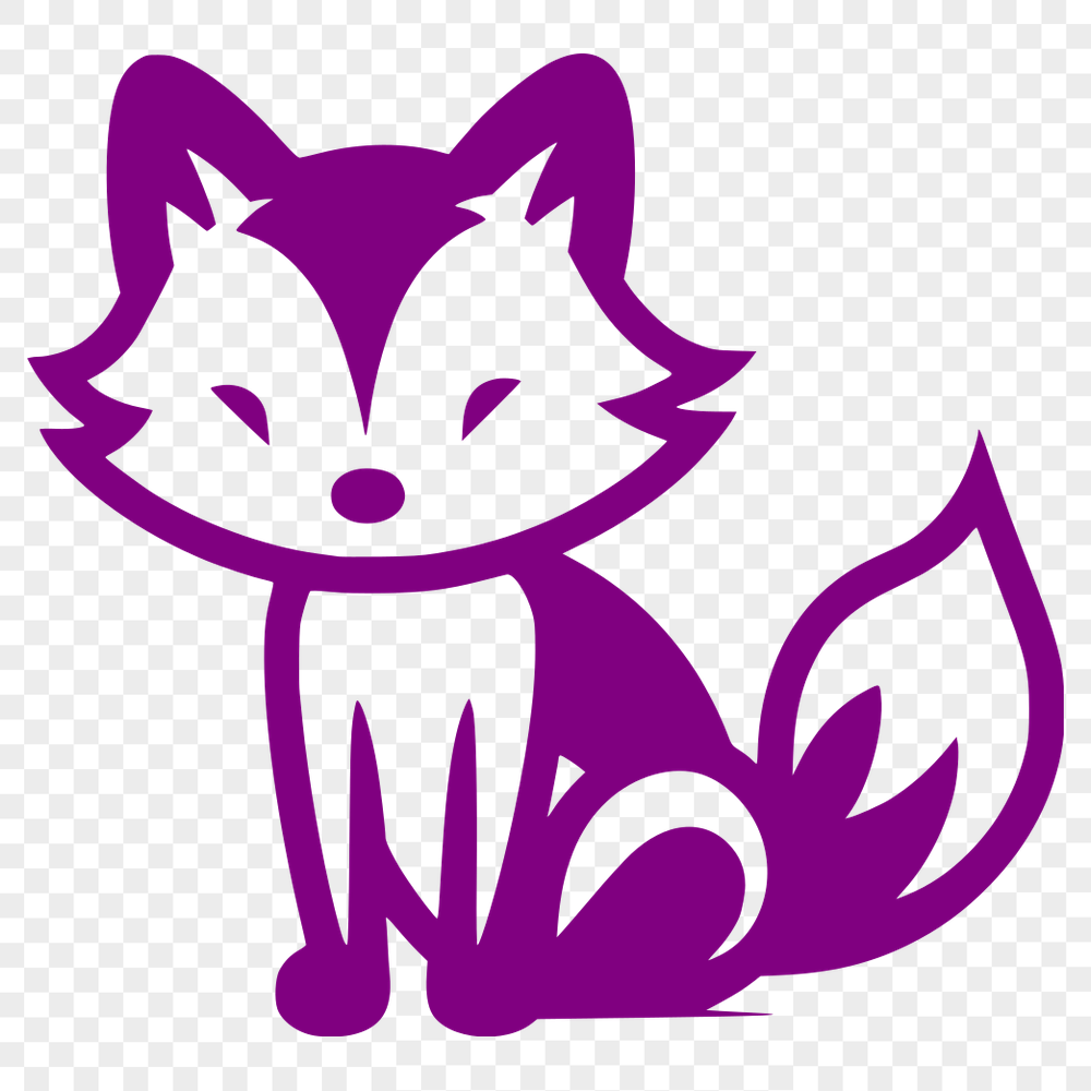 Unique Fox Clipart