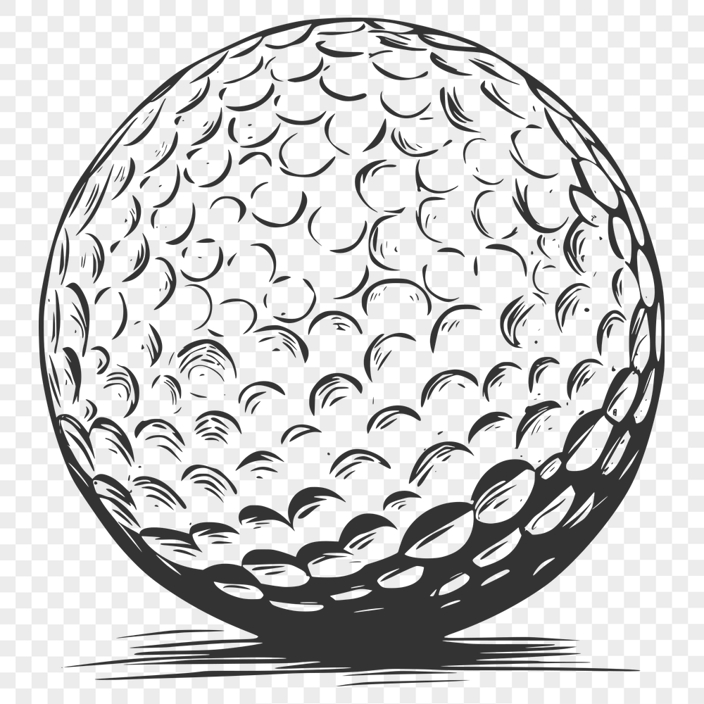 Artistic Golf Ball - For Vinyl Project