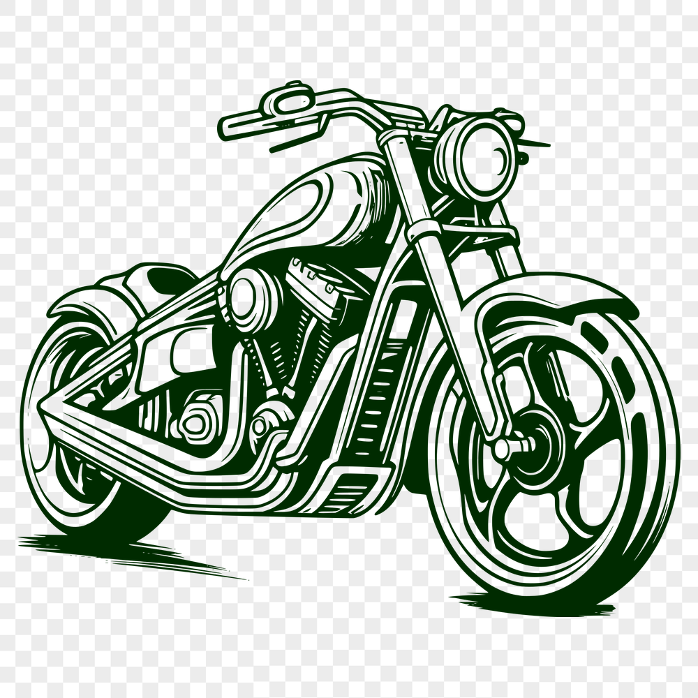 Stunning Motorcycle - For Cricut Project