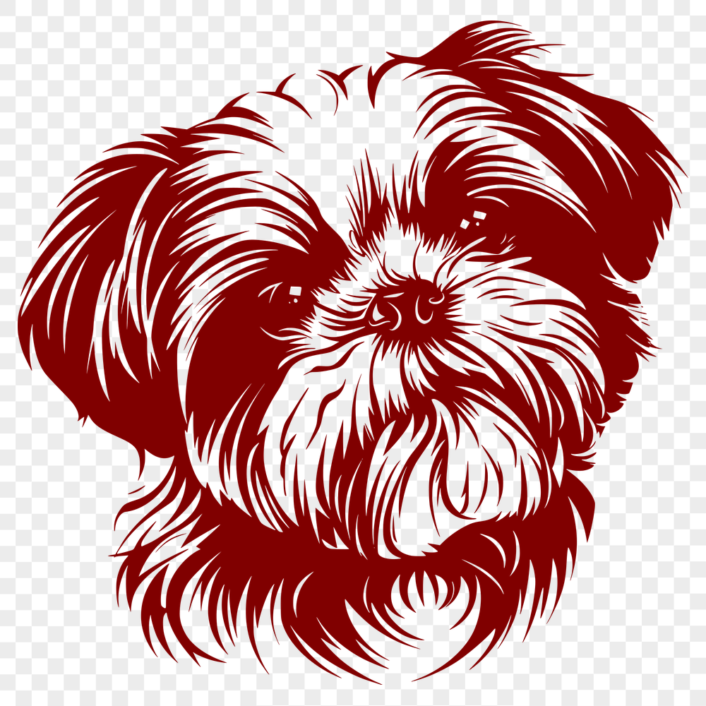 Free Creative Shih Tzu Digital Artwork