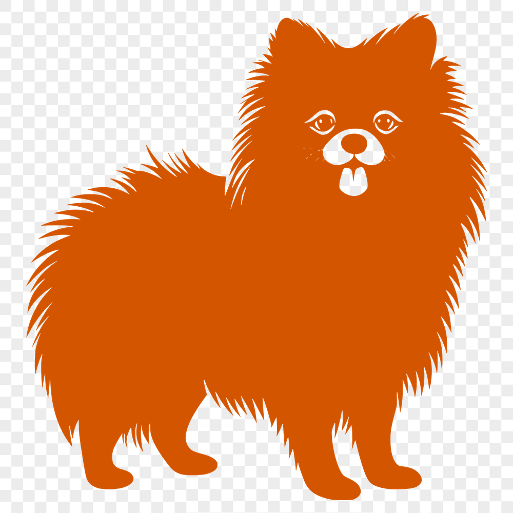 Free Free Pomeranian Digital Art