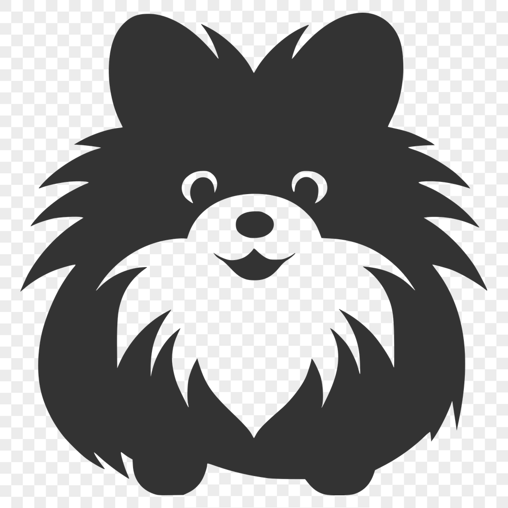 Free Unique Pomeranian Printable Image