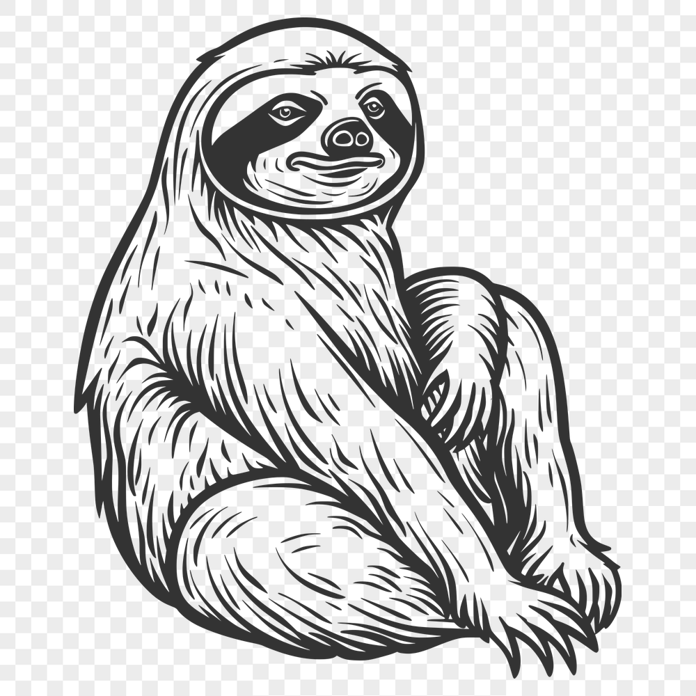 Free Free Sloth Design