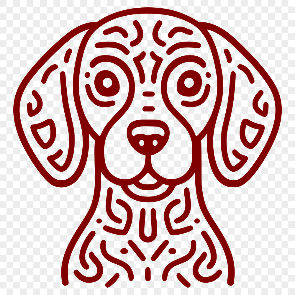 Stunning Dog PNG - For Craft Project