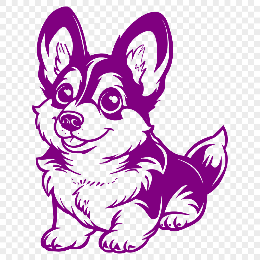 Free Welsh Corgi - For Cricut Project