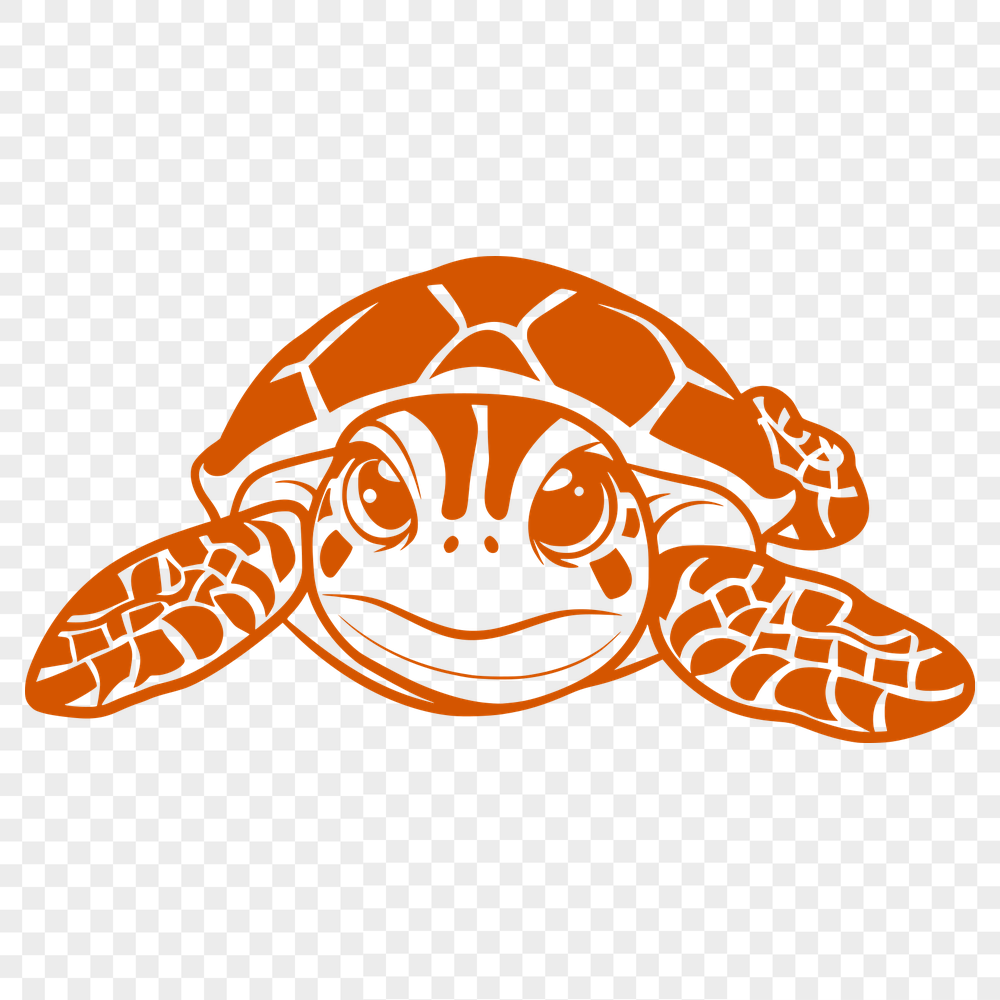 Free Creative Sea Turtle Clip Art