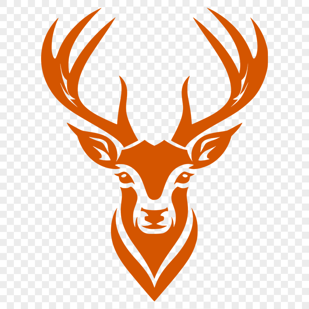 Deer In SVG, PNG, PDF And DXF Formats