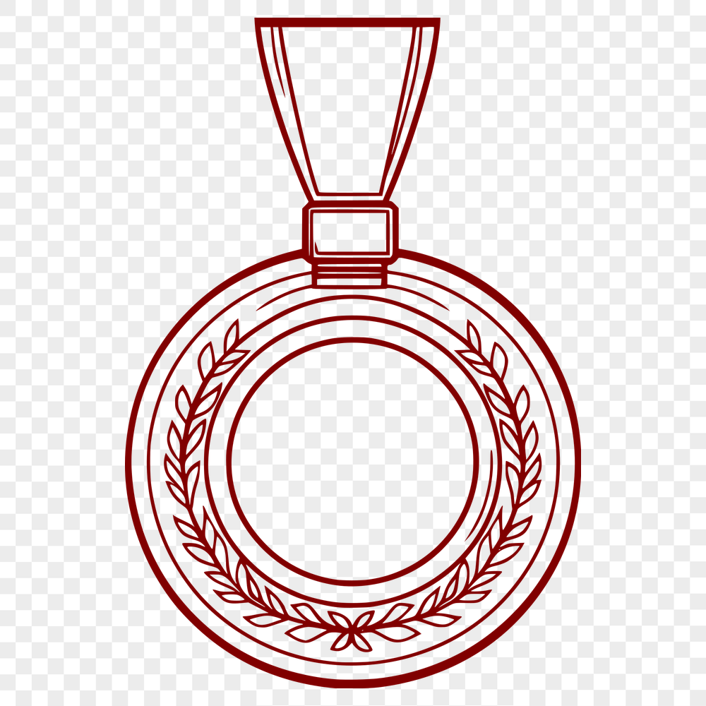 Artistic Medal In PDF Format - Free Download