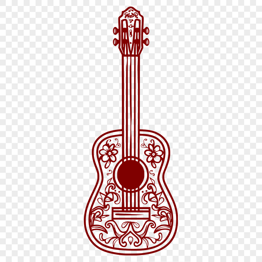 Artistic Guitar - For Glowforge Project