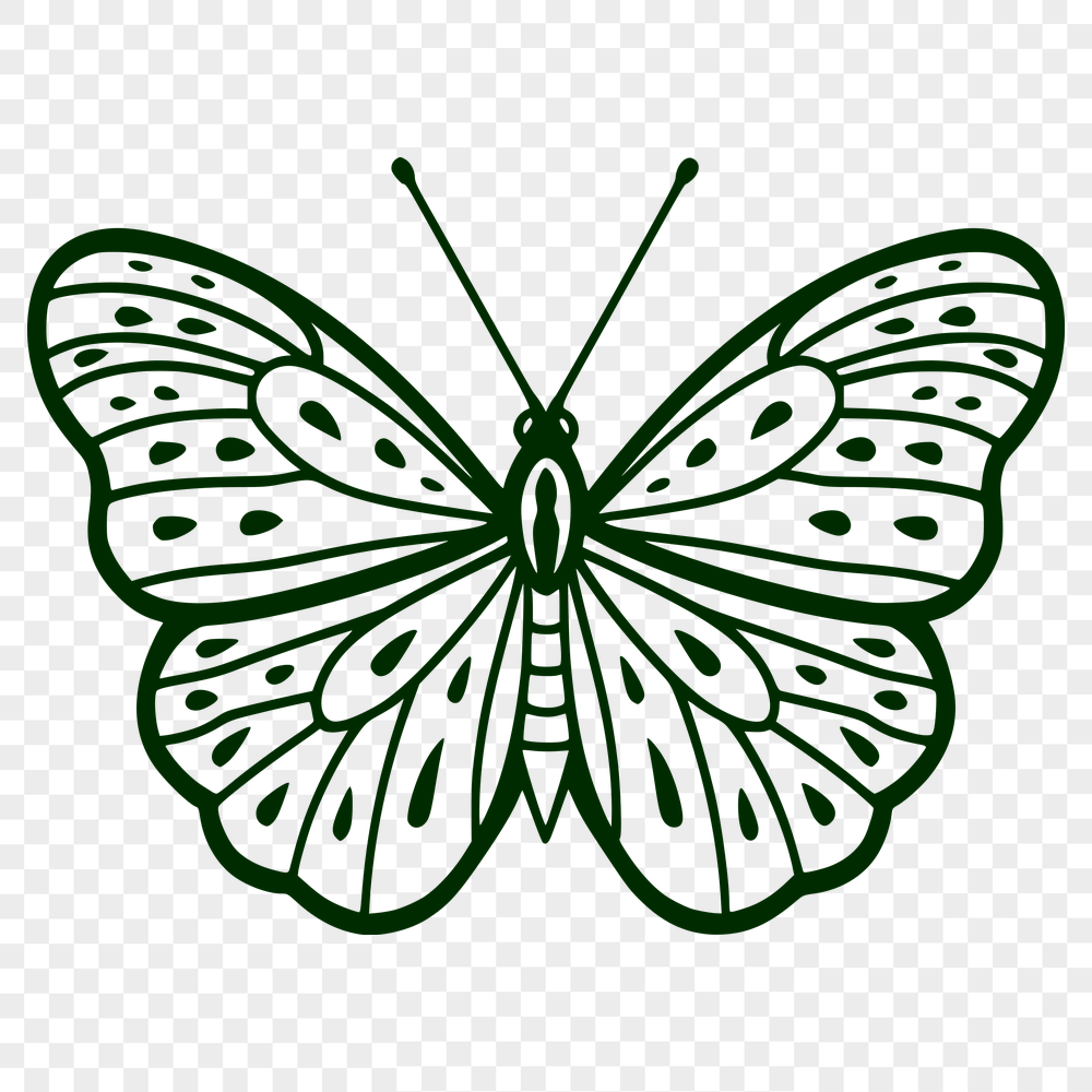 Free Unique Butterfly Clip Art