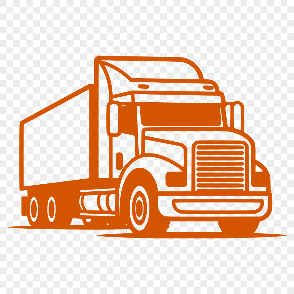 Free Unique Semi Truck Printable Artwork