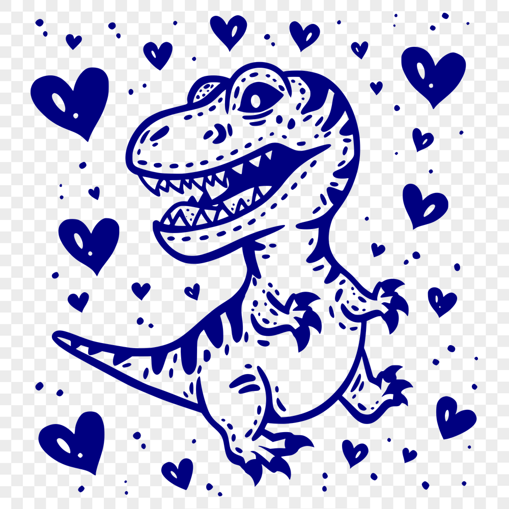 Cute T Rex PDF