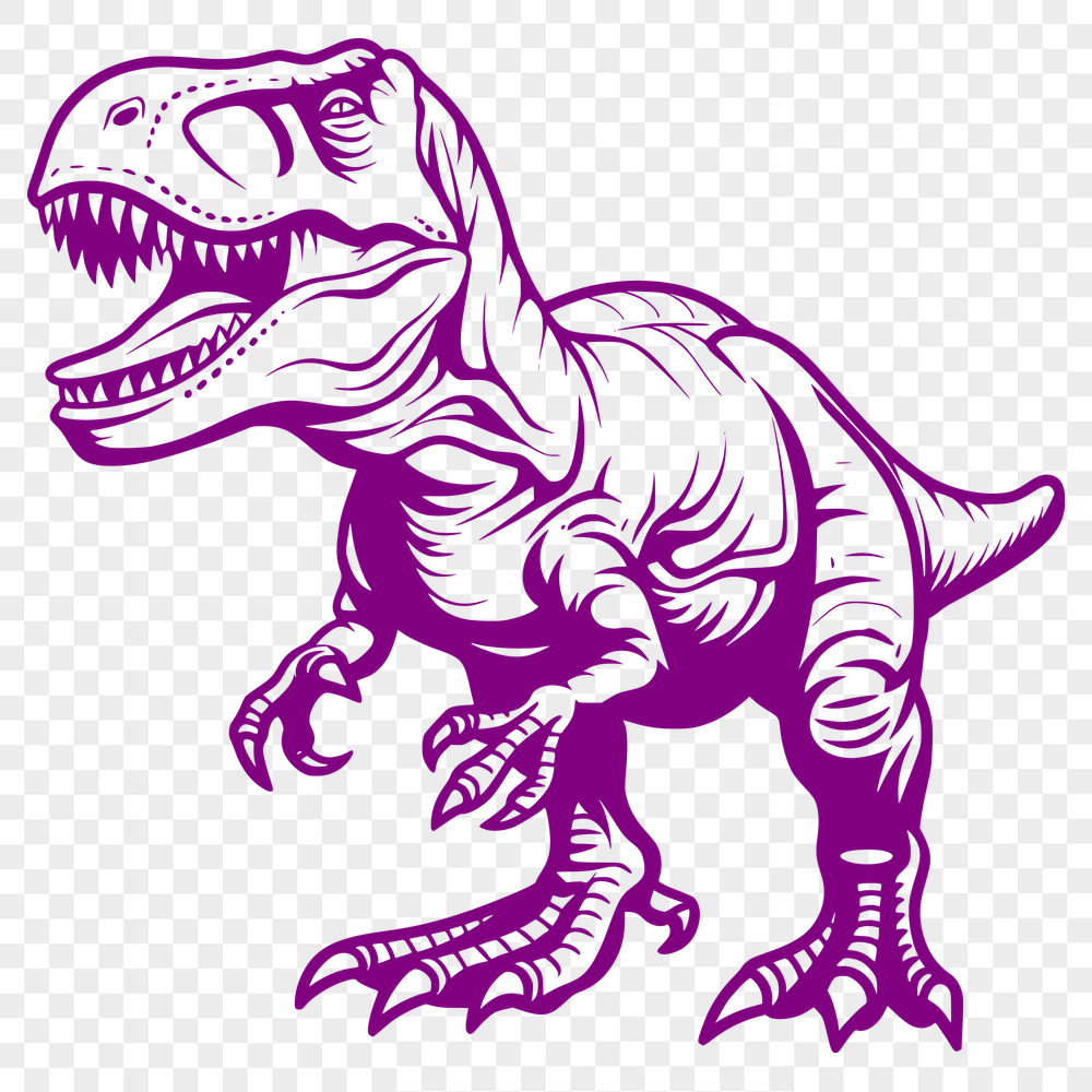 Artistic T Rex Design