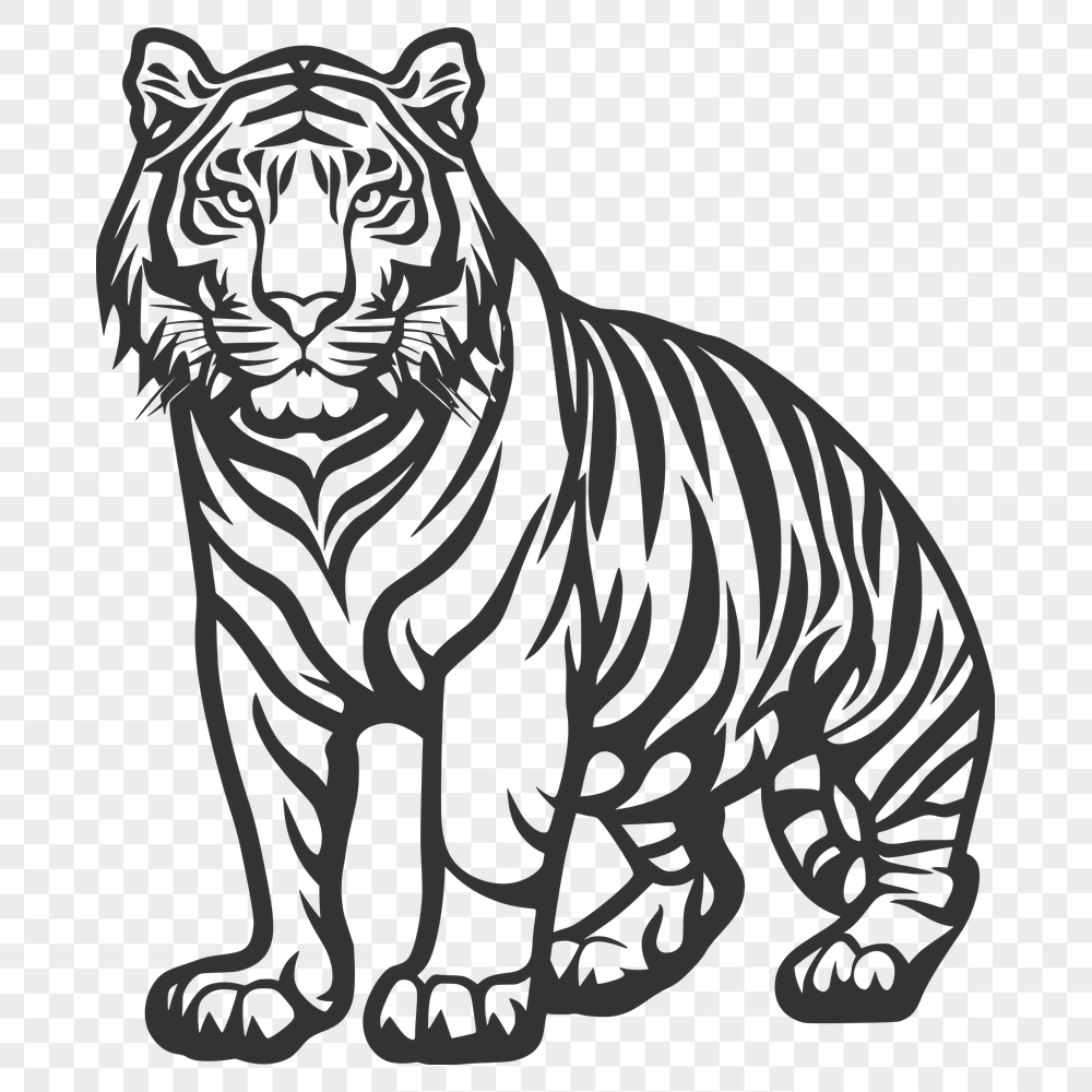 Free Beautiful Big Cat Design