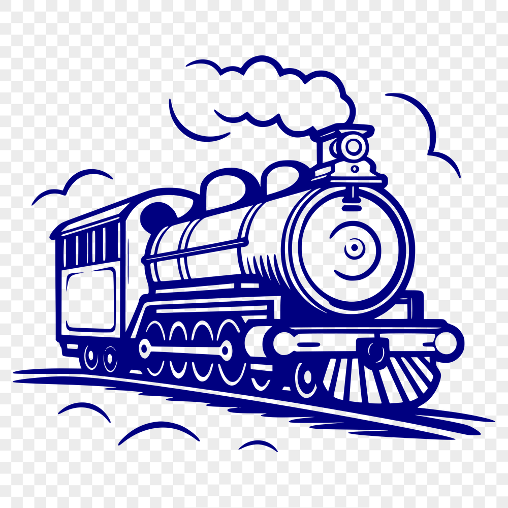 Artistic Train SVG