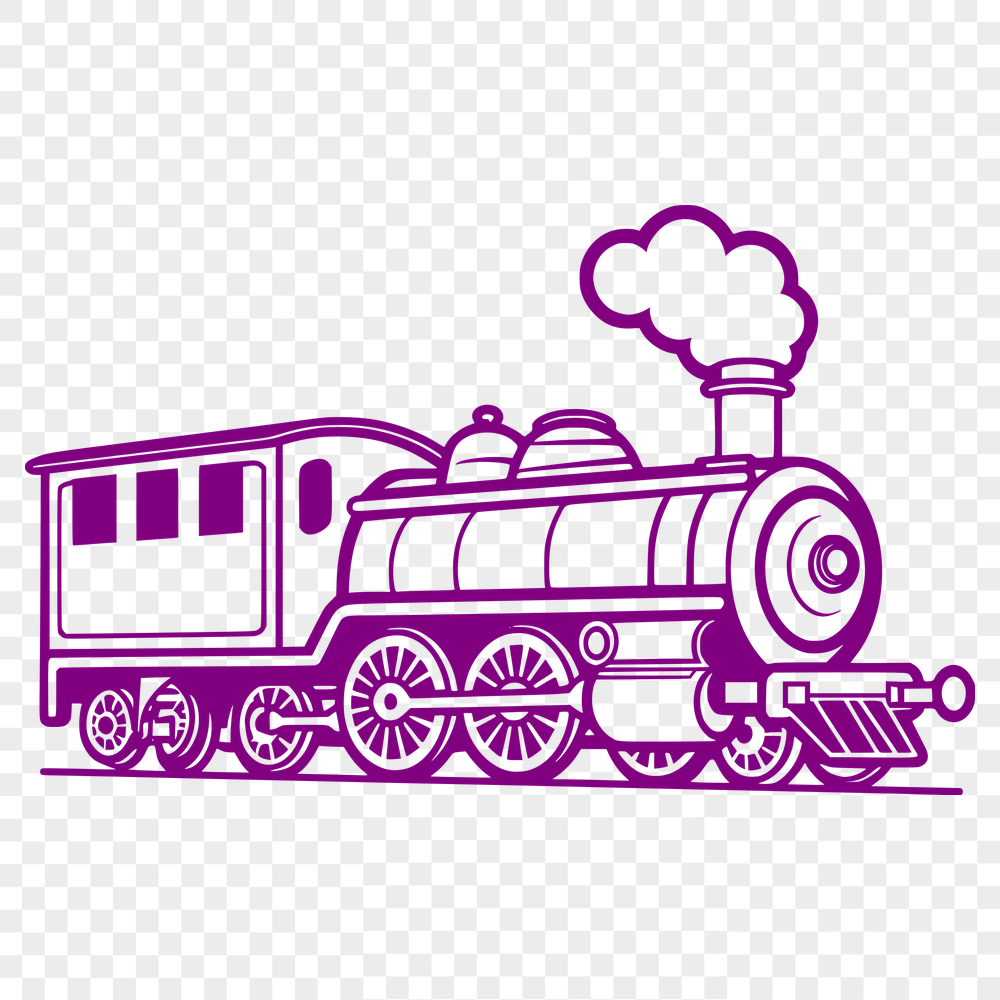 Free Train Vector Art