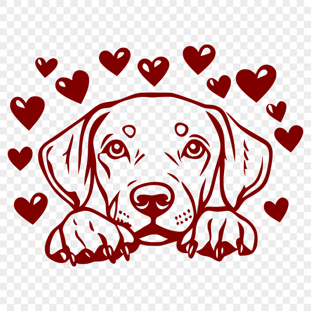 Dog Decal In PNG & SVG - Free Digital Download